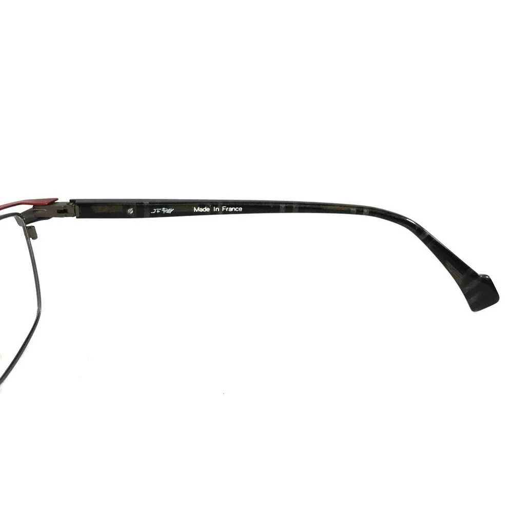 J.F. Rey Eyeglasses Frames JF2963 0530 Brown Blue Gray Red Rectangle 53-17-148